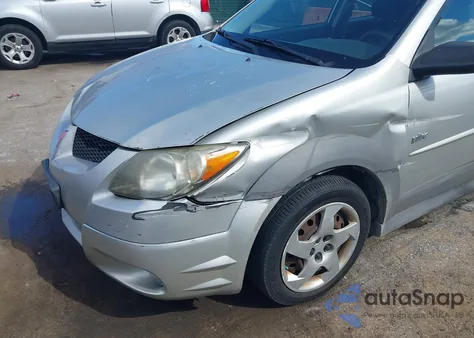 2004 Pontiac Vibe из США, поврежденный, VIN 5Y2SL62834Z407575